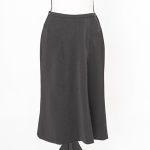 Vintage pinstripe high waist midi skirt New York & Co 6